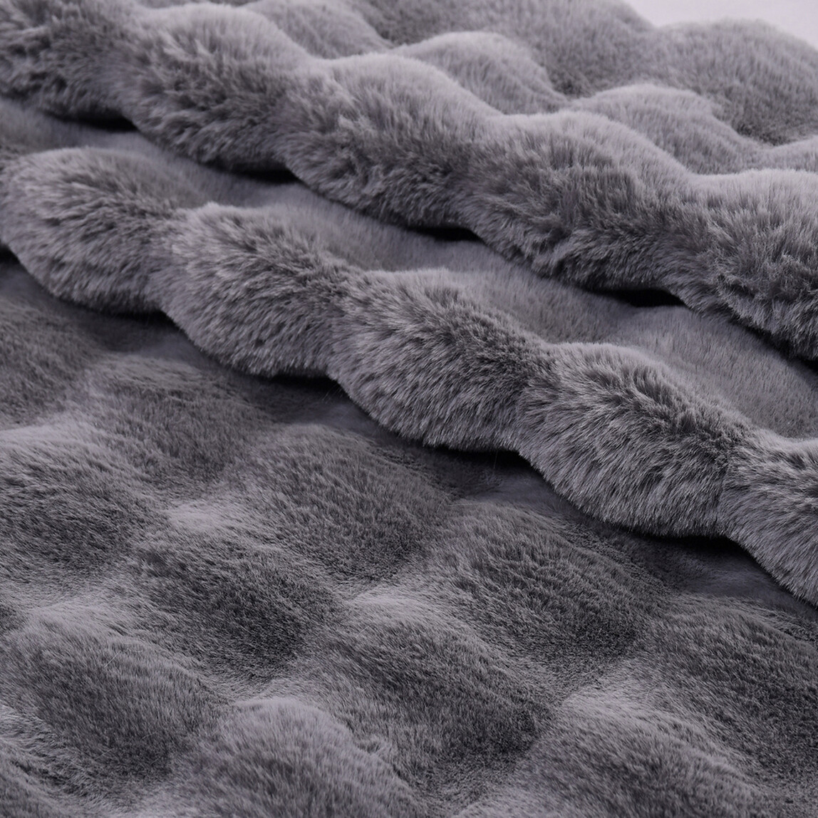    Crea Antrasit Mantar Post Ebatlı Halı 80x250 cm 