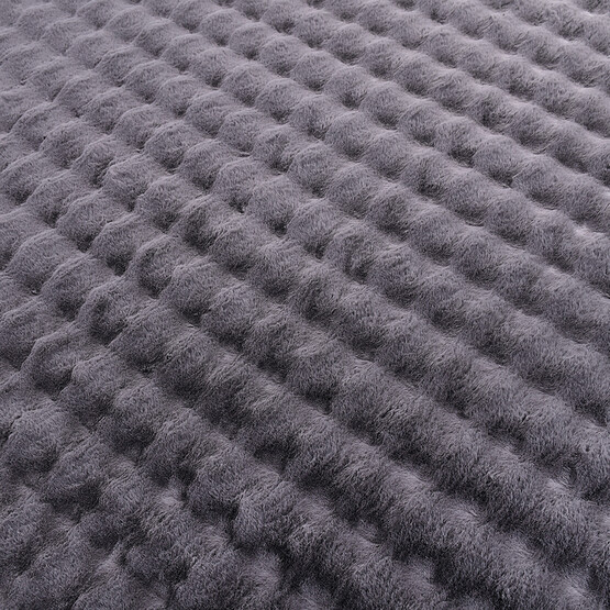 Crea Antrasit Mantar Post Ebatlı Halı 80x250 cm