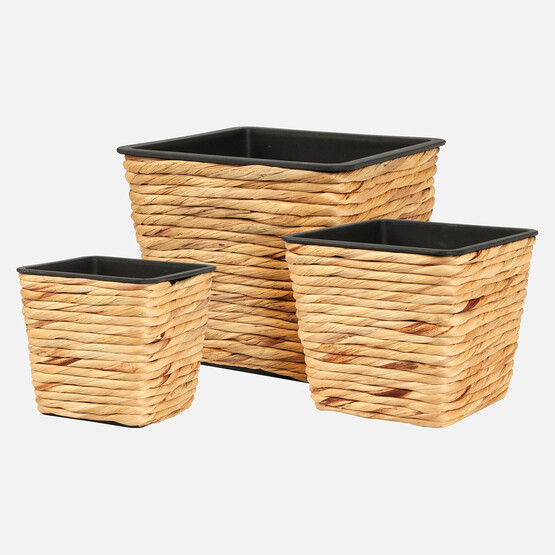 Kara Saksı Büyük 17 cm