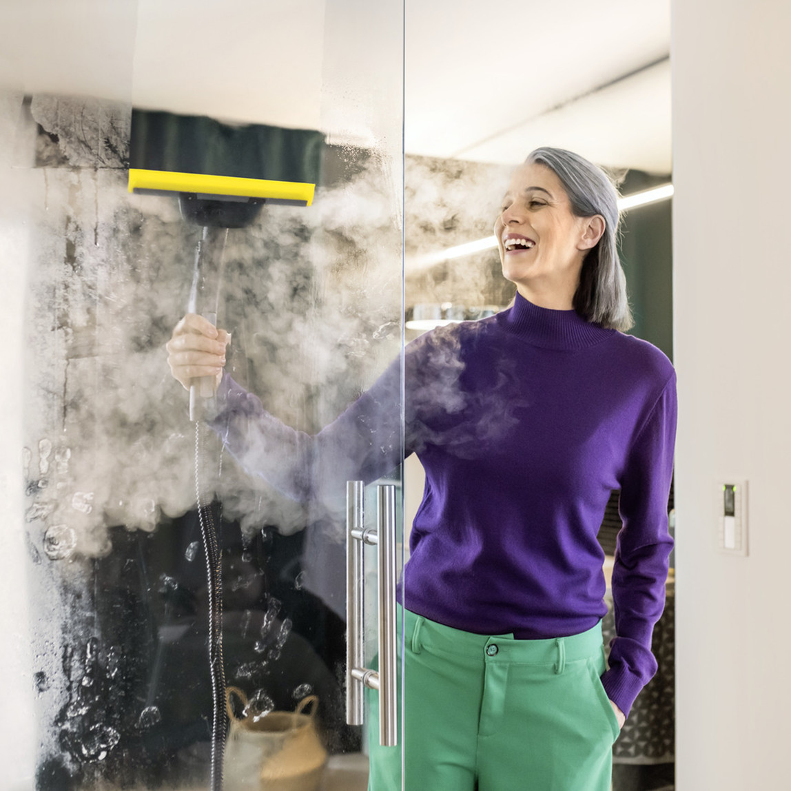    Karcher Buharlı Makineler İçin Pencere Temizleme Nozülü 