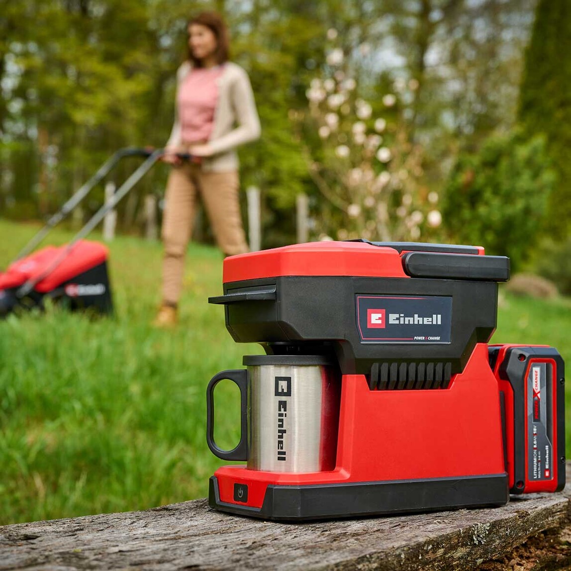    Einhell TE-CF 18 Li - Solo  Akülü Kahve Makinesi(Akü ve Şarj Cihazı Dahil Değildir.) 