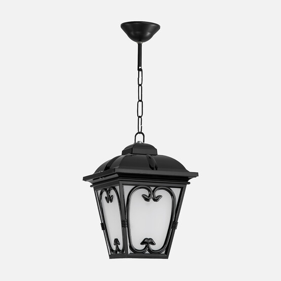 Modelight Kare Motifli Sarkıt Siyah