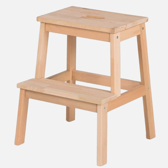 DBK Basamaklı Ahşap Merdiven Tabure