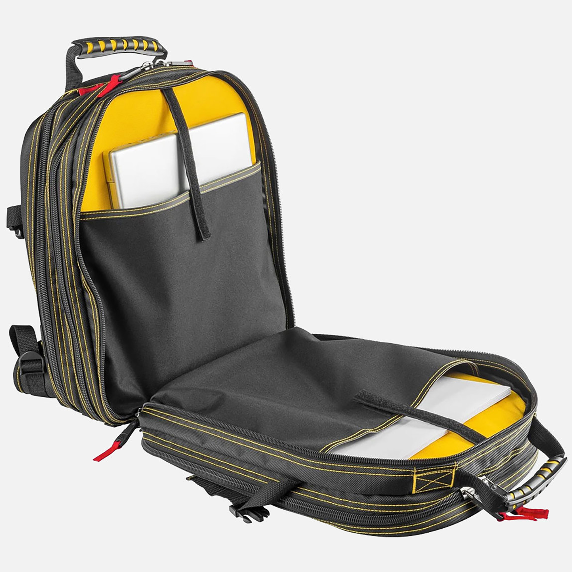    Cat DA980209 17'' 5 Bölmeli Ağır Hizmet Bez Alet Sırt Takım Çantası 