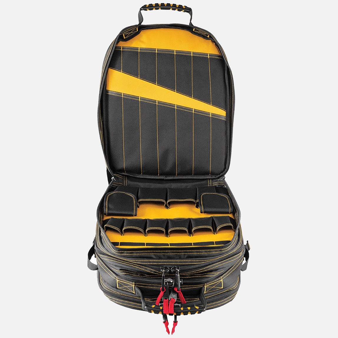    Cat DA980209 17'' 5 Bölmeli Ağır Hizmet Bez Alet Sırt Takım Çantası 