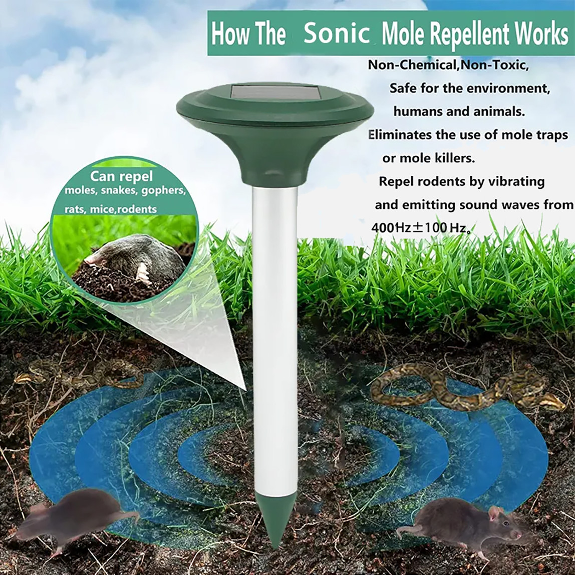    Dlc AGTZ-02 Solar Köstebek Fare Yılan Kovar Motorlu 