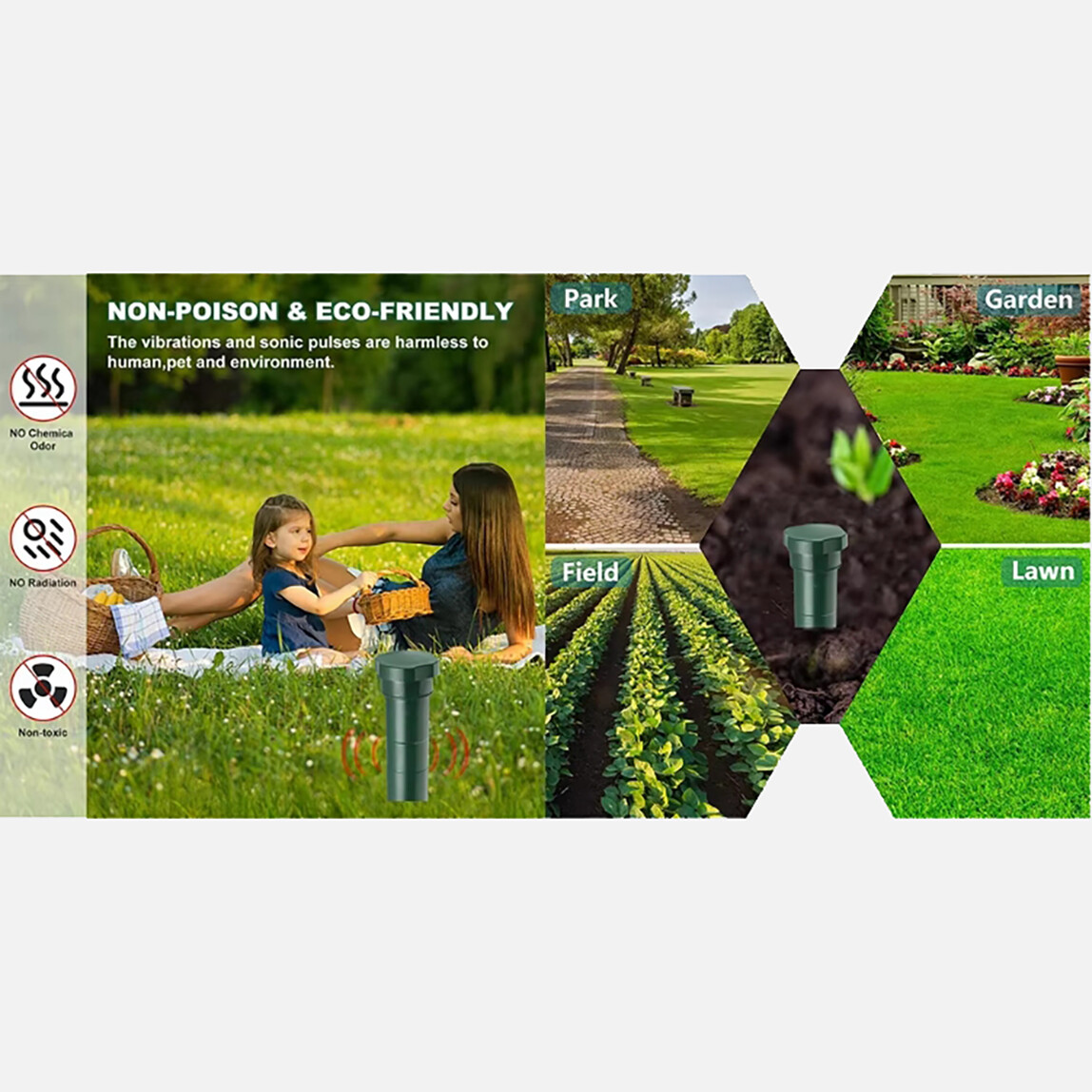    Köstebekve Fare Kovar Pilli 