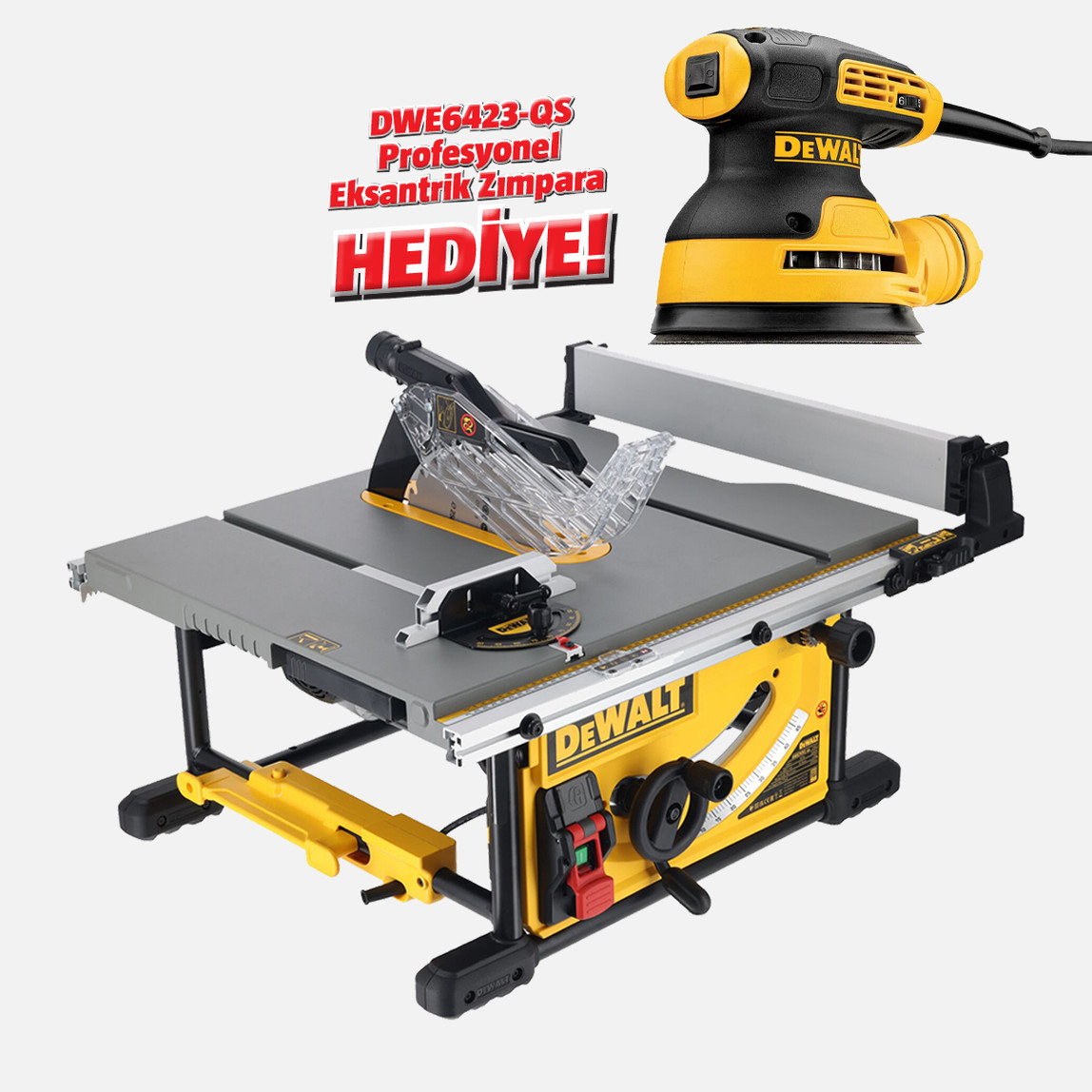    Dewalt DWE7492-QS 2000 W 250 mm Tezgah Tipi Testere(Zımpara Hediye!) 