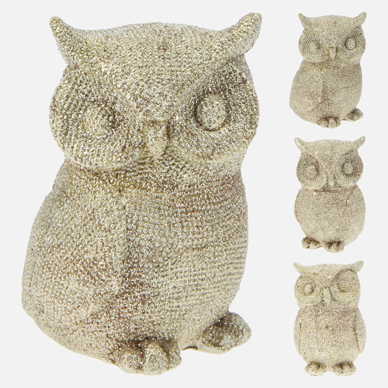 Dekoratif Baykuş Biblosu 9 cm