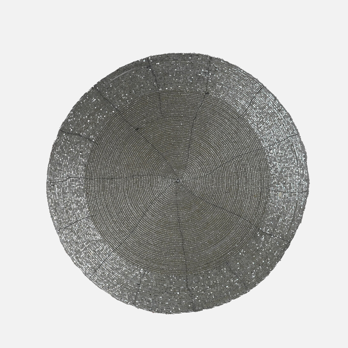    Supla Yuvarlak Gümüş Çap 35 cm 