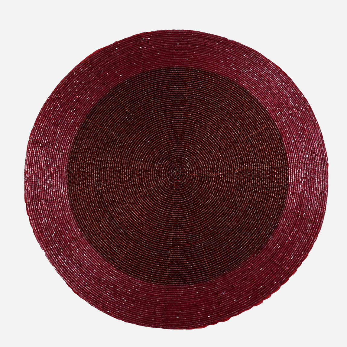    Supla Yuvarlak Bordo Çap 35 cm 