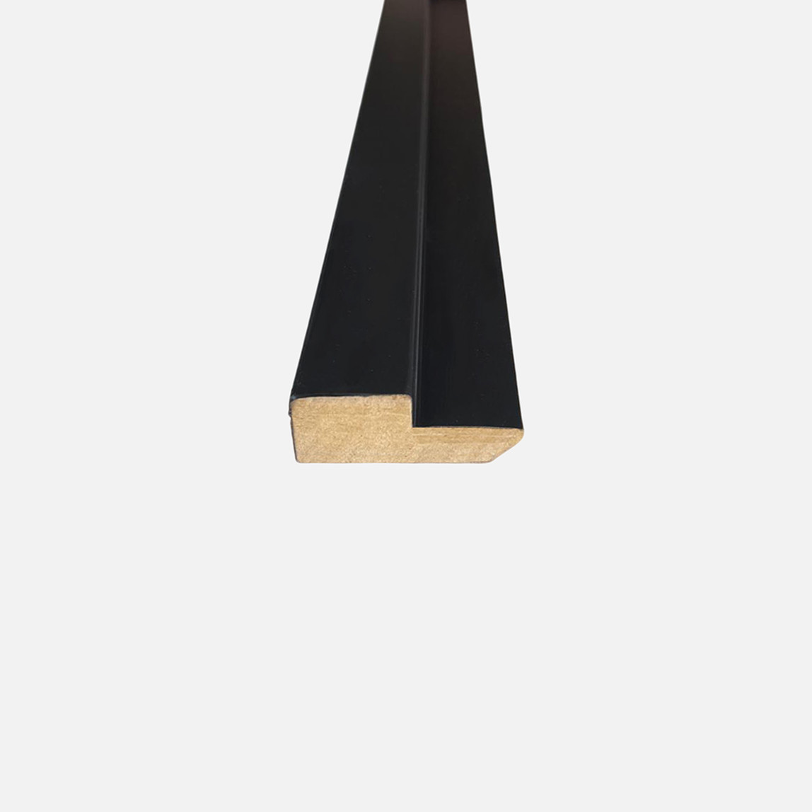    MDF Duvar Paneli Sol Başlangıç Profili  18x48x2800mm ST Siyah 
 