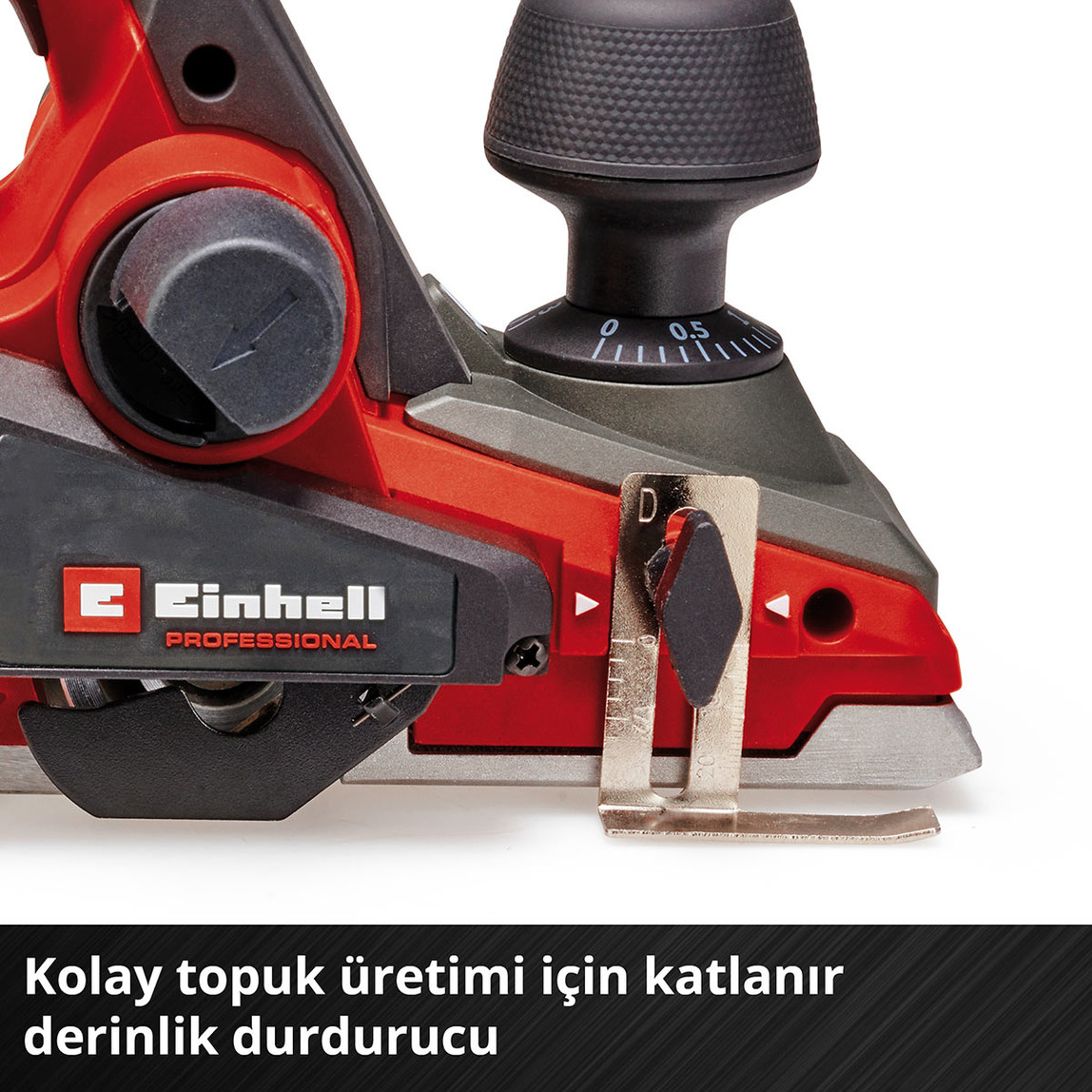    Einhell TP-PL 18/3 Li BL Solo Akülü Planya (Akü ve Şarj Cihazı Dahil Değildir.) 