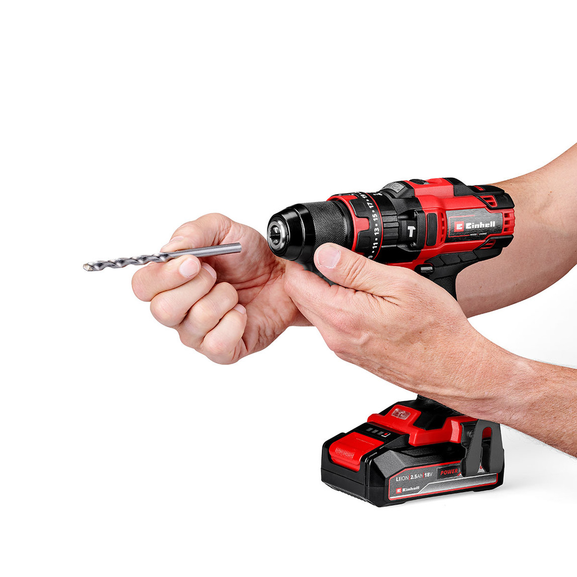    Einhell TE-CD 18/44 Akülü Darbeli Vidalama (1x2,5 Ah) 