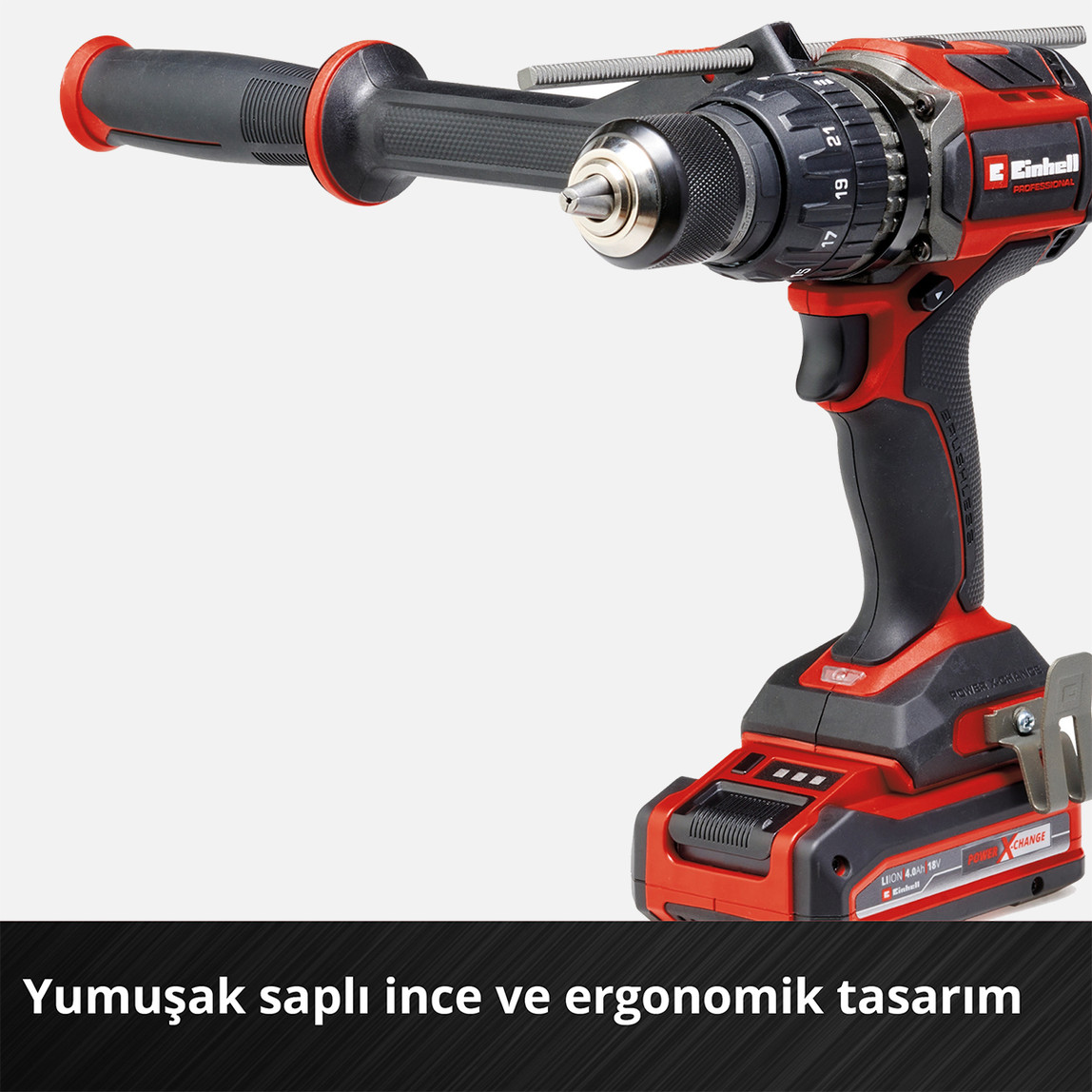   Einhell TP-CD 18/120 Li-i BL Solo Akülü Darbeli Vidalama (Akü ve Şarj Cihazı Dahil Değildir) 