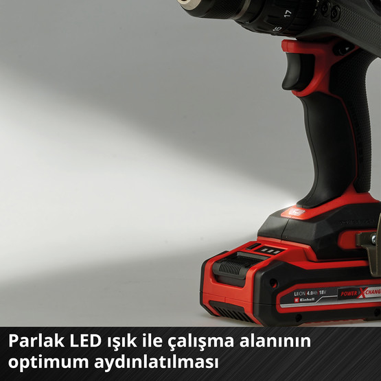 Einhell TP-CD 18/120 Li-i BL Solo Akülü Darbeli Vidalama (Akü ve Şarj Cihazı Dahil Değildir)