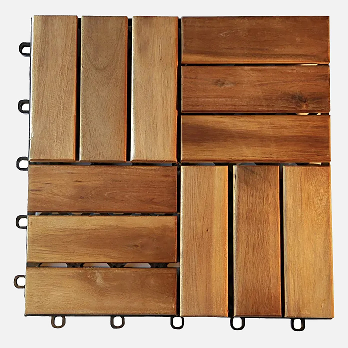    Akasya Ahşap Yer Döşemesi 5 Adet 30*30*2 cm 