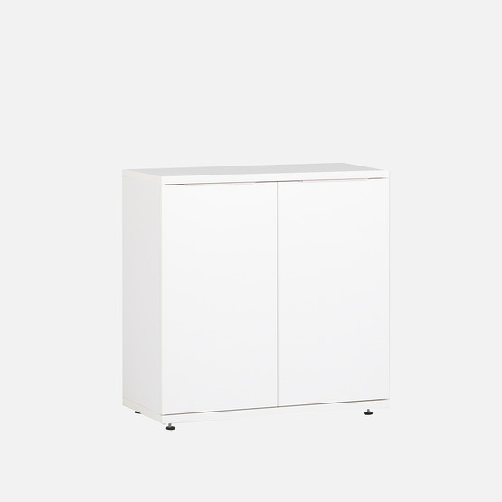 Sonorous 2 Kapaklı Çok Amaçlı Dolap Beyaz