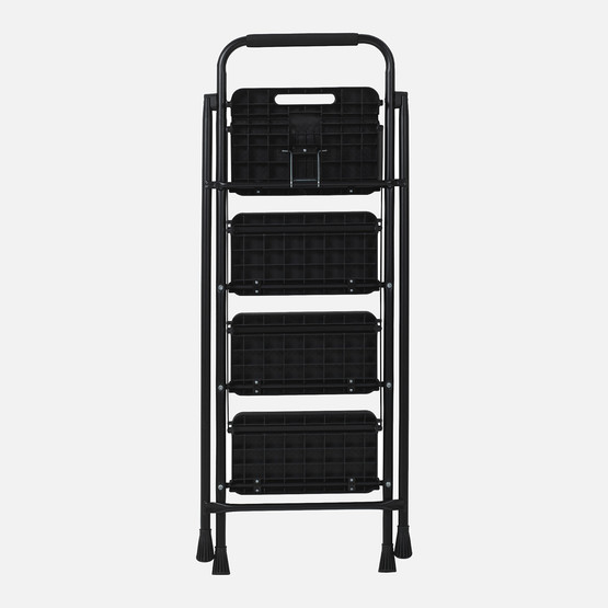 Rem 4 Basamaklı Katlanır Metal Merdiven