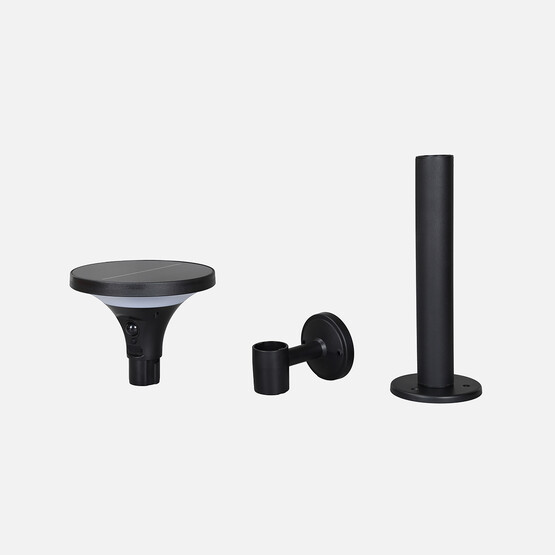 Solar Aplik Ve Babaüstü 400 Lümen Şarjlı Sensörlü