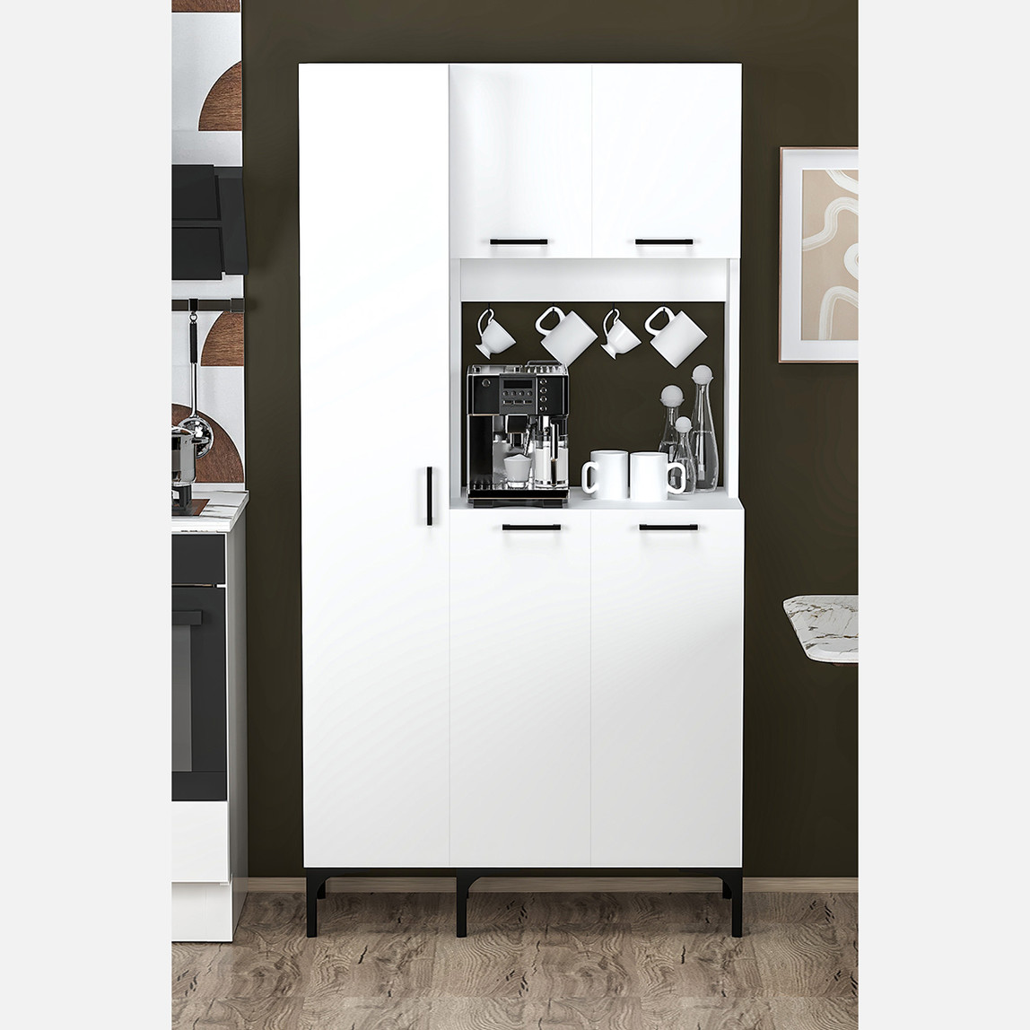    Fly Mayi Çok Amaçlı Mutfak Dolabı 