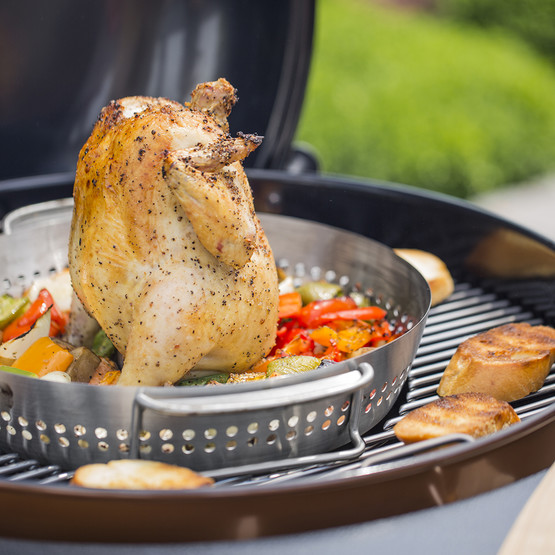 Weber Paslanmaz Çelik Tavuk Pişirme Izgarası 8838

