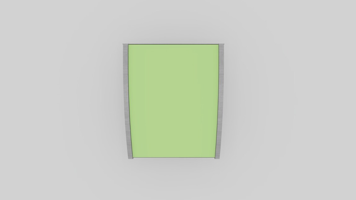    Global Tente Kapı Üstü Sundurma 120x100 Yeşil- Ana Kit-Lüx Seri 