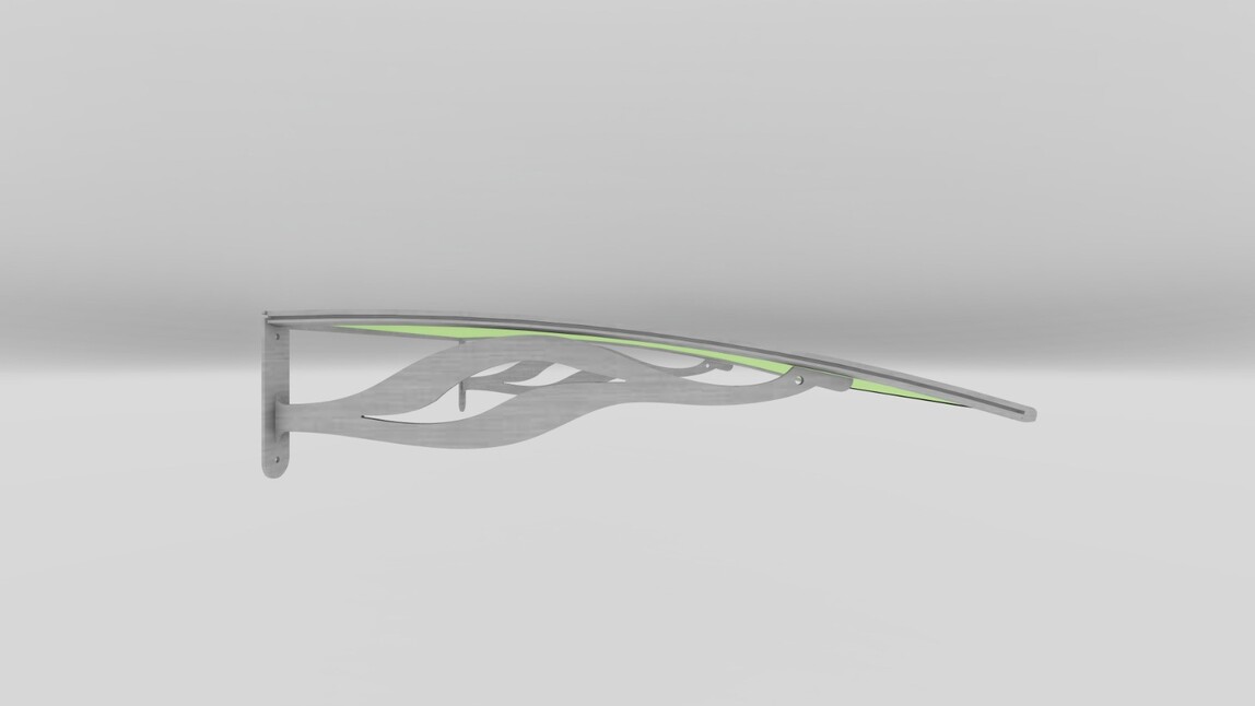    Global Tente Kapı Üstü Sundurma 120x100 Yeşil- Uzatma Kiti-Lüx Seri
 