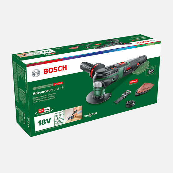 AdvancedMulti 18 (Solo)Akülü Çok Fonksiyonlu Alet (Akü ve Şarj Cihazı Dahil Değildir.)