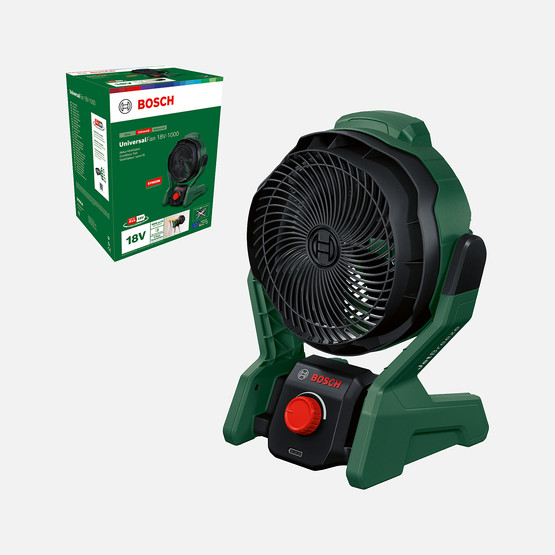 Bosch UniversalFan 18V-1000 (Solo) Akülü Fan (Akü ve Şarj Cihazı Dahil Değildir.)
