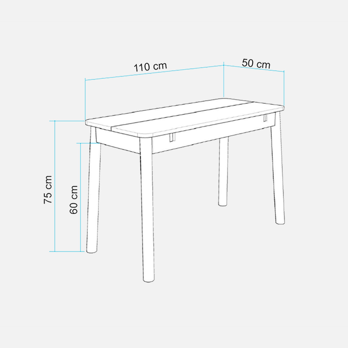    Saga Açılır Masa Sedef 
