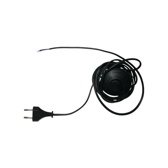 Tek-İş Yer Puarlu 3 Metre Kablolu Fiş Siyah