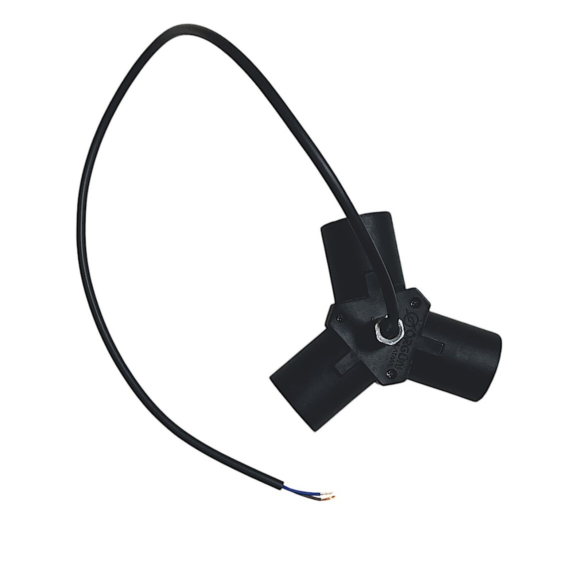    Tek-İş E-27 Duylu 3'lü Tesisat Siyah 