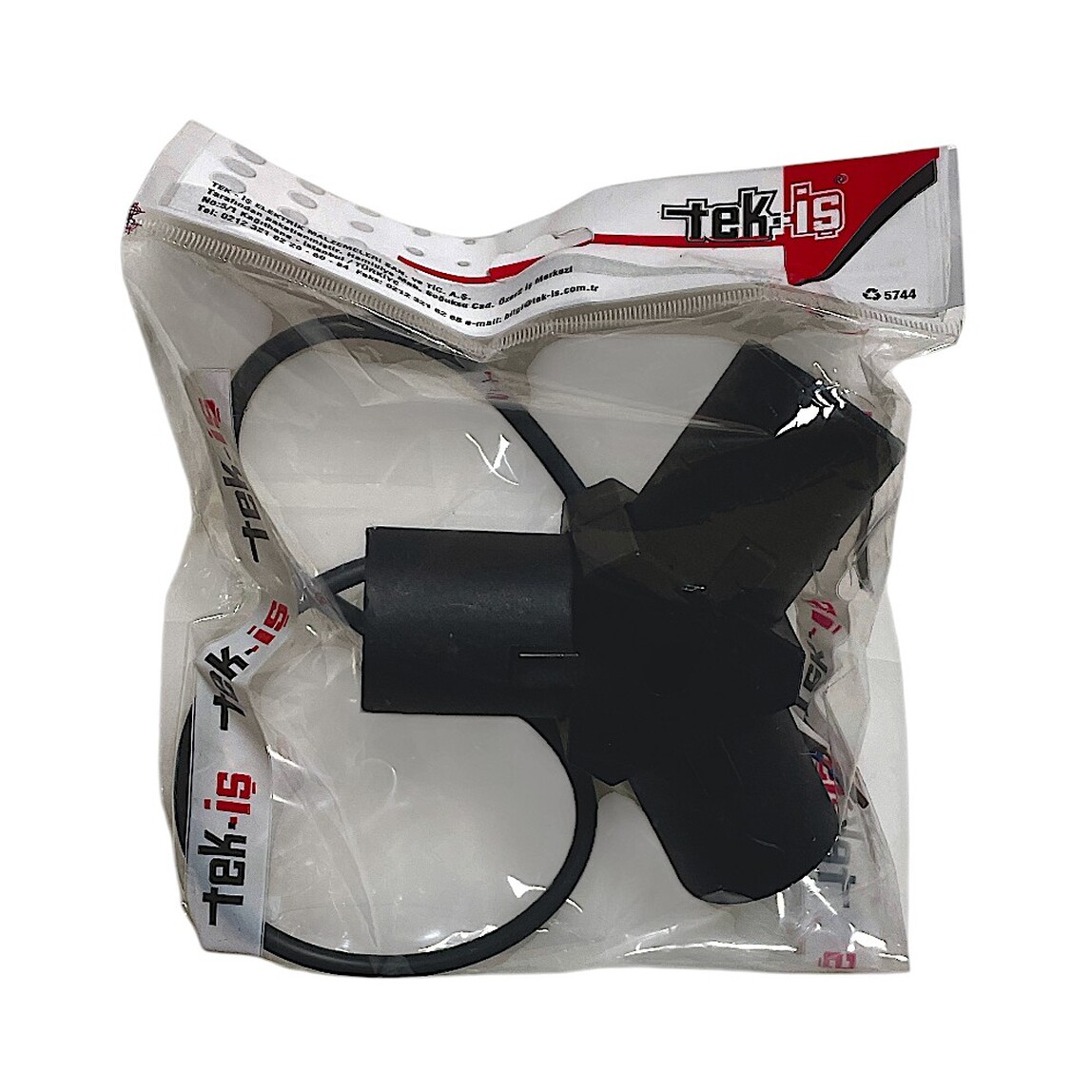    Tek-İş E-27 Duylu 3'lü Tesisat Siyah 