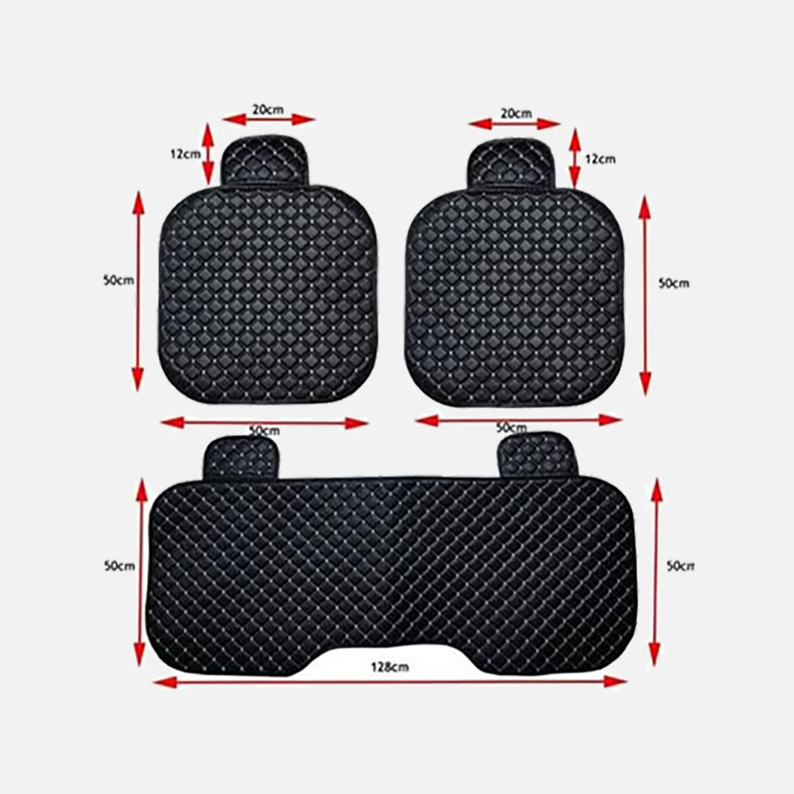    Gojo Kapitone Kaydırmaz Terletmez 3 lü Minder 