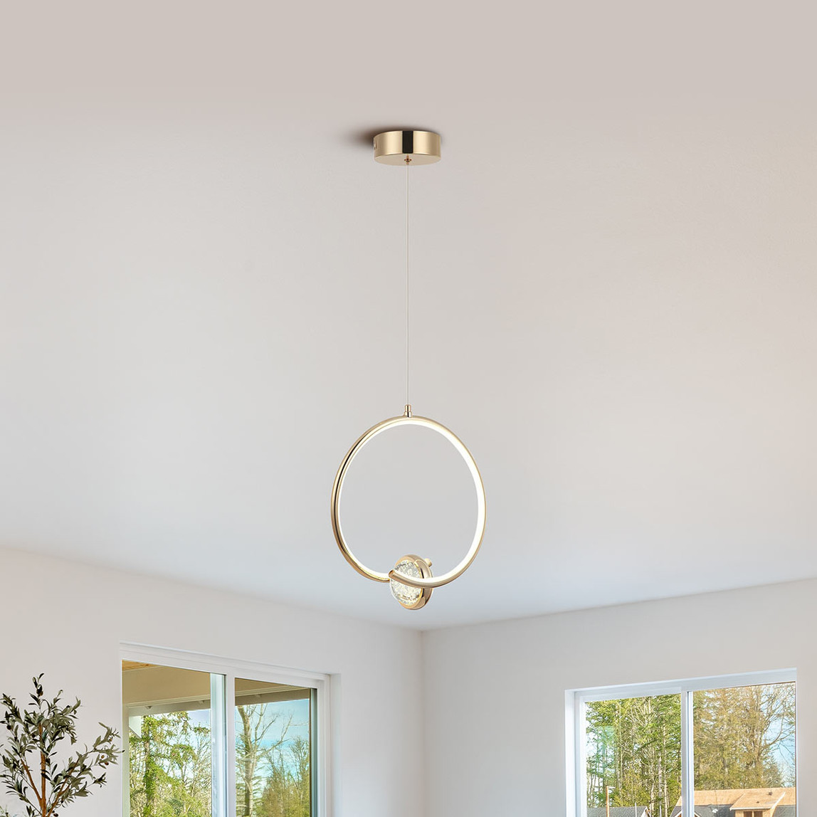    Lucea Anya Ledli Sarkıt 30cm 