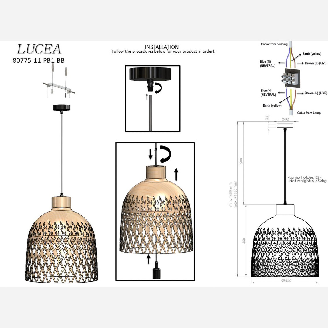    Lucea Endesa Bambu Sarkıt 