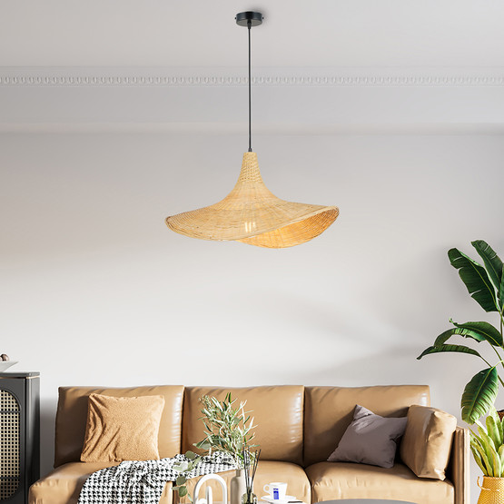 Lucea Nappe Bambu Tekli Sarkıt 53cm