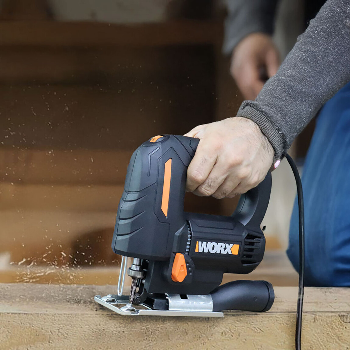    Worx WX463 550 Watt Devir Ayarlı Profesyonel Dekupaj Testere 