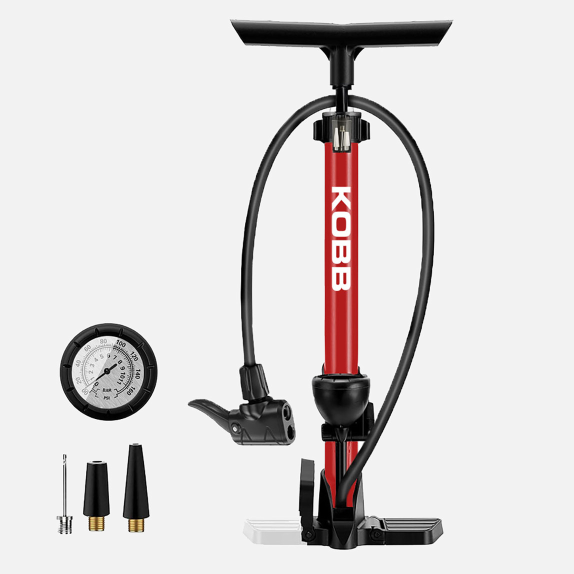    KOBB KB3848 87 PSI Analog Basınç Göstergeli Taşınabilir El Pompası 