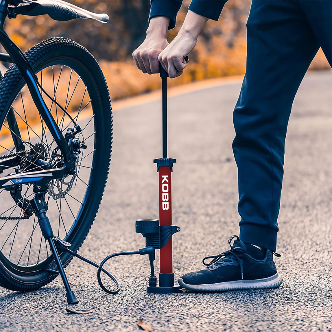    KOBB KB3848 87 PSI Analog Basınç Göstergeli Taşınabilir El Pompası 