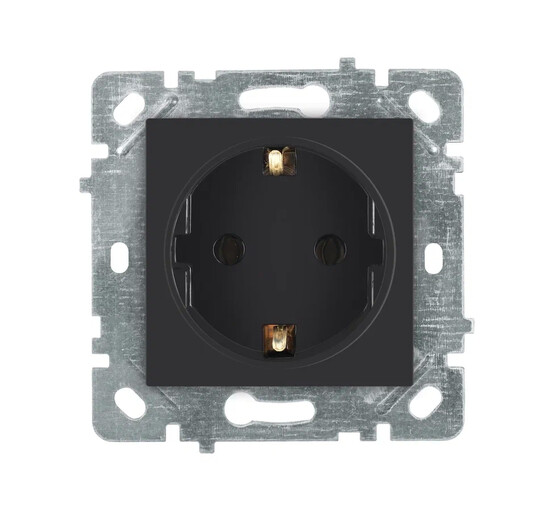 Nilson Selene Füme Topraklı Priz