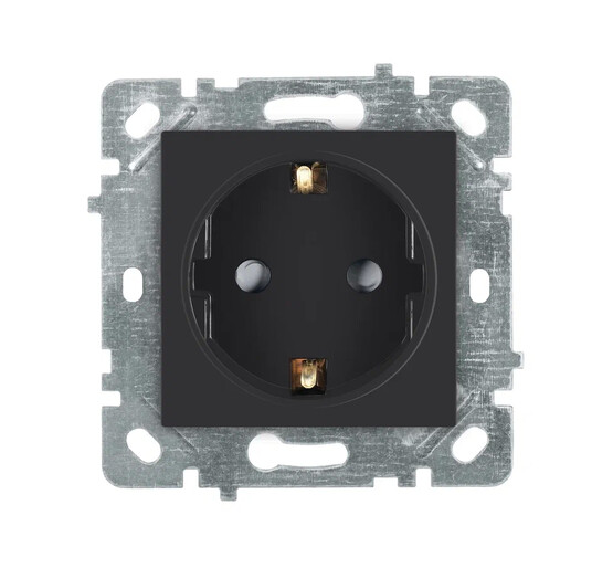 Nilson Selene Füme Çocuk Korumalı Topraklı Priz