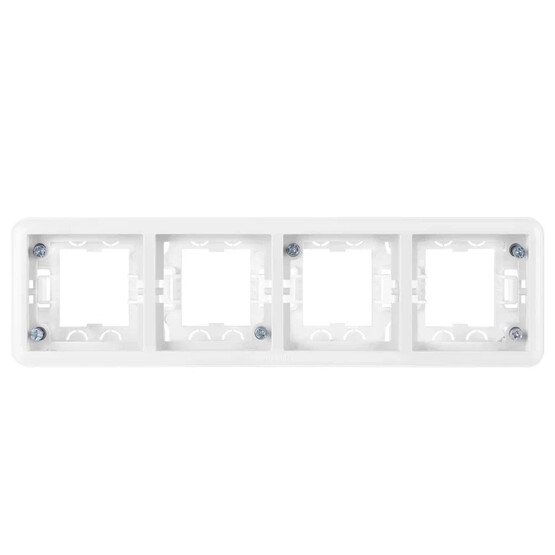 Nilson Unique Dörtlü Çerçeve Beyaz