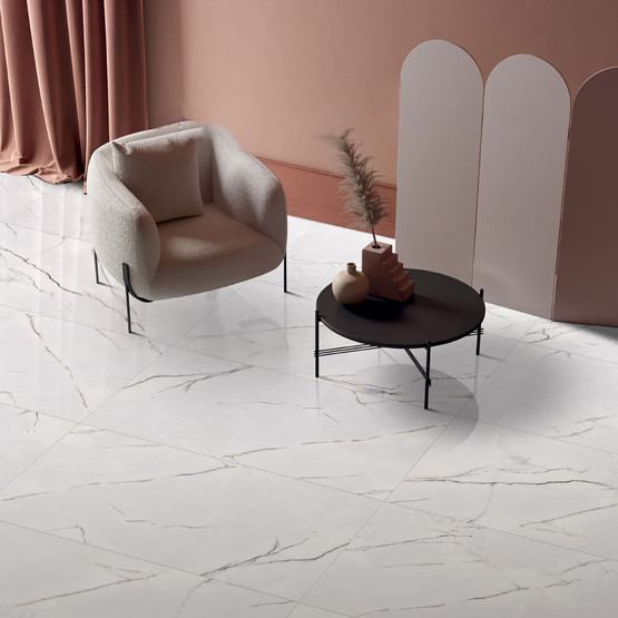 Norfolk Beyaz Tam Parlak REK.K:8 60x120 cm 1 Kutu=1,44