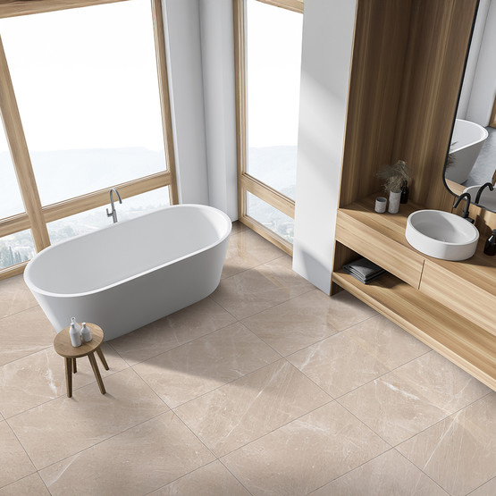 Padova Fildişi Tam Parlak REK.K:8 60x120 cm 1 Kutu=1,44m2