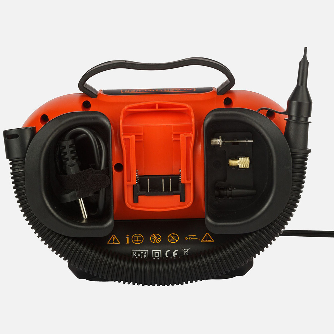    Black&Decker BDCINF18N-QS 12Volt/220Volt/18Volt Li-Ion 160PSI Şarjlı Hava Kompresörü 
