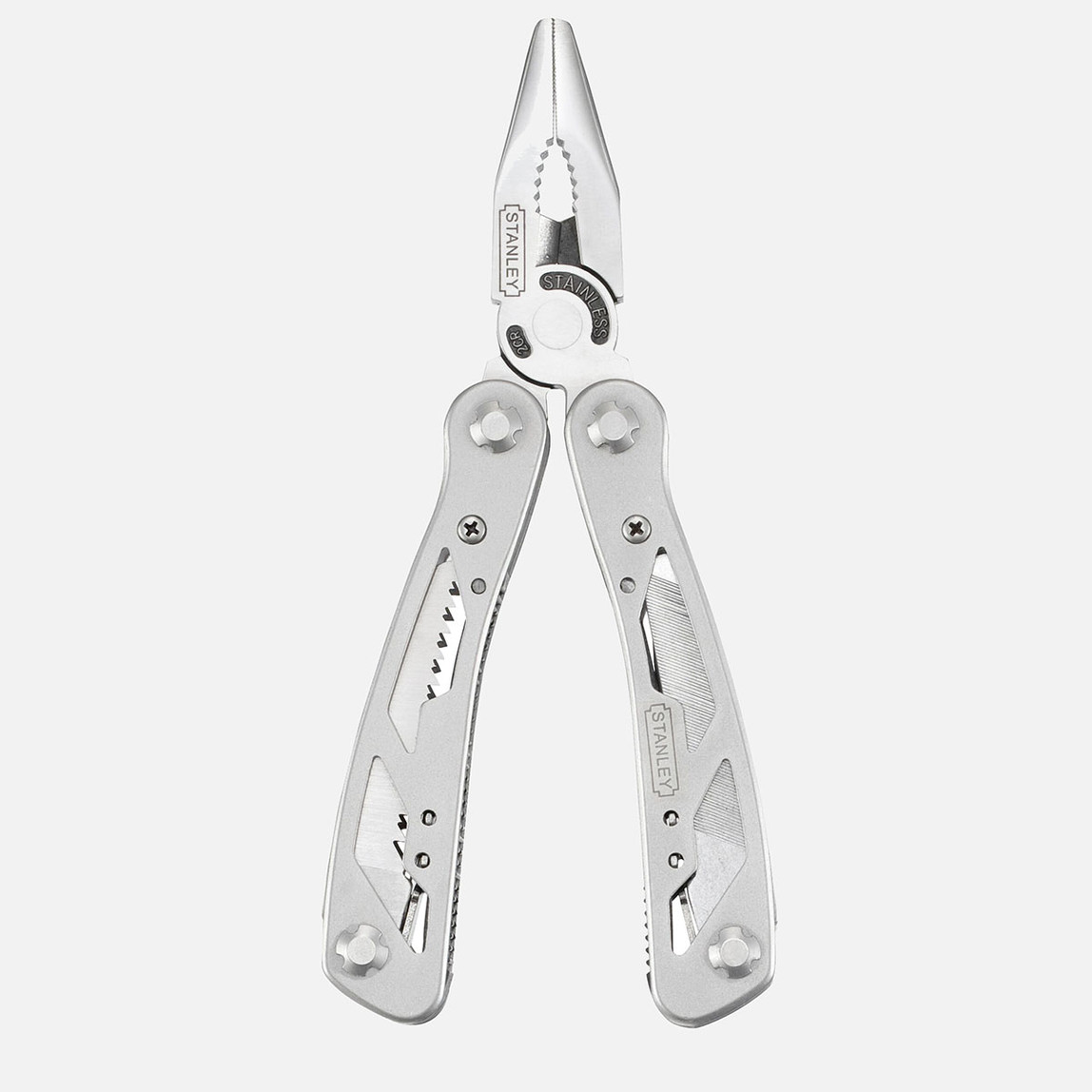    Stanley 12 Parça Aksesuarlı Çok Fonksiyonlu Pense + Bel Taşıma Çantası 