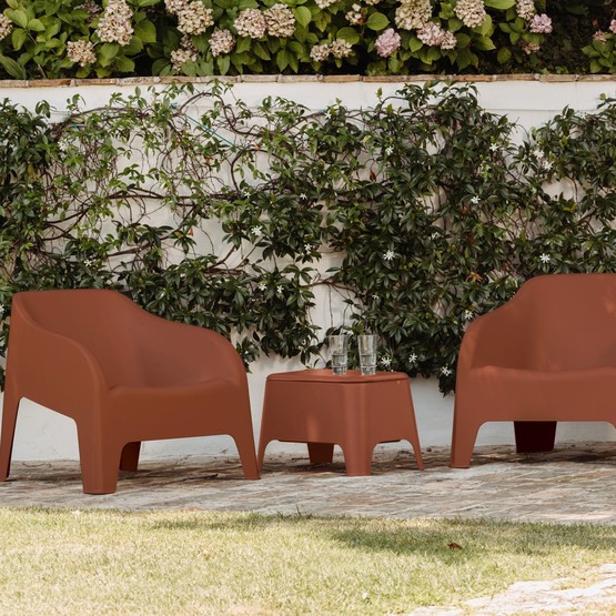 Petra Sehpa Kahverengi