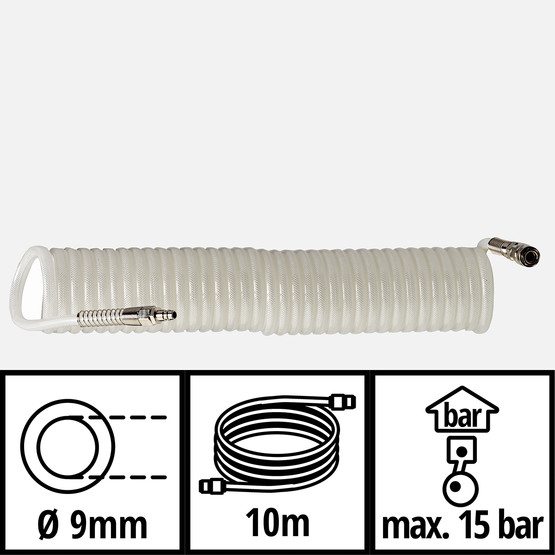 Einhell  Spiral Hortum 10 m 9 mm Çap